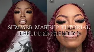 SUMMER DETAILED MAKEUP TUTORIAL🥵💋