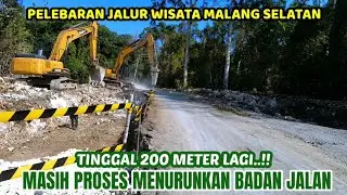 Hati - Hati ..!!  Masih tahap Downgrade di KM 30 Pelebaran jalan Gondanglegi BaleKambang Lot 16B.