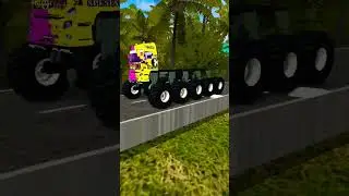 Monster Truck on the speedbreaker...🔥😍😱#shorts #youtubeshorts #ytshorts #trending