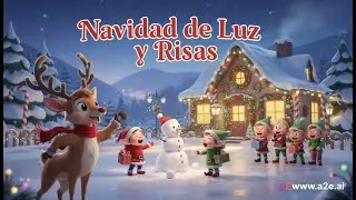 Navidad de Luz y Risas | Canción Infantil | Caricatura para Bebés