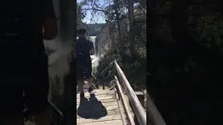 Brink of the Lower Falls, Yellowstone Escapade