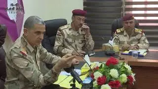 رئيس اركان الجيش يتفقد القطعات العسكرية في محافظة الموصل للوقوف والاطلاع على اخر المستجدات الامنية