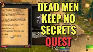Dead Men Keep No Secrets Quest (WoW Midnight)