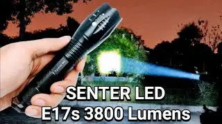 Senter LED E17s Cree XM-L T6 3800 Lumens