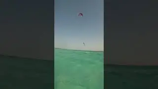 Downloop in hurghada with a 12m. Kitesurf Egypt #viral #banku