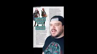 Astral Elf Race 5e D&D #shorts