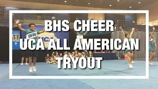 Burton Varsity Cheer: All American Tryouts at UCA Cheer Camp 2016