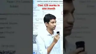 ctet topper interview with sachin sir