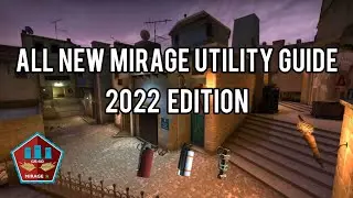 ALL NEW UTILITIES you should know on MIRAGE |64-TICK| CSGO [2022] | PART 1