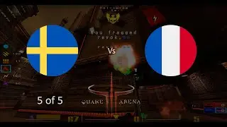 Sweden vs France Quake 3 Arena CTF q3w7 2004-06-01 game 5 of 5