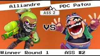 #AlunSmashSummit  - Winner Round 1 - Alliandre (Inkling, Dark Samus) vs PdC Patou (Wario)