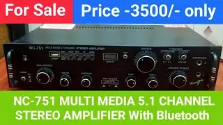 NC-751 MULTI MEDIA 5.1 CHANNEL STEREO AMPLIFIER With Bluetooth Contact No - 8750424840