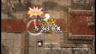 [iRO Chaos] [Wind Hawk] [Auto Attack]  After 260/55 Lvl skill rebalance patch