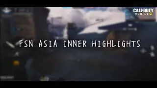 [CODM] FSN Asia Inner Highlights | Insane Ace and 1v4 | RK・ATLAS