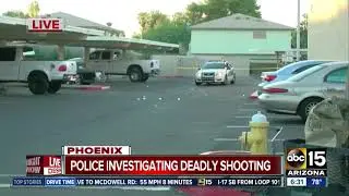 Man killed in shooting at Phoenix apartment complex