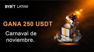 Bybit LATAM is giving away money! 🎁 How to participate in the NOVEMBER CARNIVAL 🚀