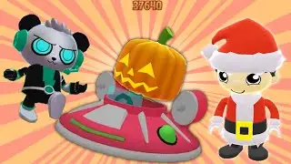 SANTA RYAN New Christmas Update - Tag with Ryan Santa Ryan Vs Jack O'lantern On UFO