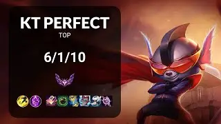 KT PerfecT Rumble vs Fiora TOP - KR MASTER Patch 14.19
