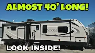 Near 40' Travel Trailer!  This thing is HUGE! Keystone Laredo