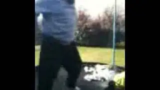 Doug Banks on Trampoline