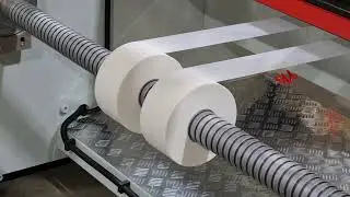 SRC Systems 650 Slitter | Low Tension Plastic Testing Close View