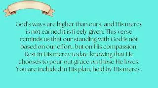 Romans chapter 9 - January 19 / Devotional
