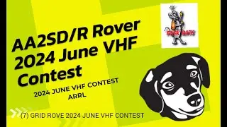 ARRL Rover June VHF Contest AA2SD/R Mount Airy VHF Club Pack Rats Ham Radio Amateur Roving Halo