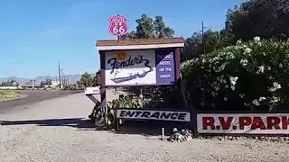 American Woman RV- Route 66-Review of Fenders RV & Motel Resort on the Colorado Riverfront