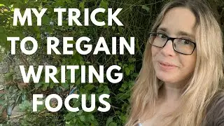 10 minute reset for writing focus #authortube #writertube