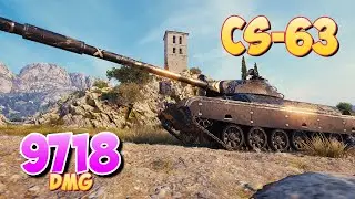 CS-63 - 6 Kills 9.7K DMG &bull; Rock! &bull; World Of Tanks