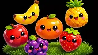 Happy Fruit Dance Party 🎉🍓 | Kids Songs & Animation