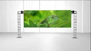 Rolling LED Screen,High protection level,PCB double-sided glue for Waterproof