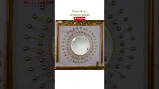 Wall mirrors | metal wall mirrors | home decor items#homedecor #wallmirrors #shorts#wallart