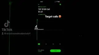 Target calls went up 600%. #stocks #Target