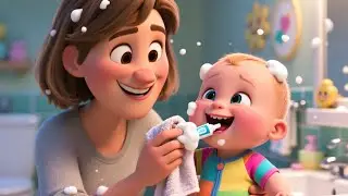 Brush Time Smile Fun 🪥😄 | Kids Dental Hygiene & Fun Learning | Preschool Educational Video