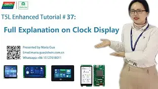 T5L Enhanced Tutorial #37: Show Clock/Real-Time in the Display?