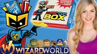 WIZARD WORLD COMIC CON BOX UNBOXING!