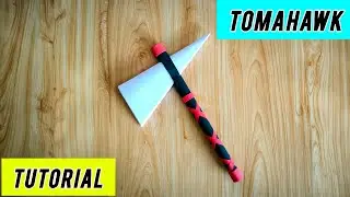 DIY Paper Tomahawk _  Surprisingly Cool & Easy! Step-by-Step Origami Tomahawk 
