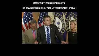 Massie Shuts Down Nosy Reporter: My Vaccination Status is 