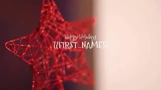 Personalised Christmas Wishes Video (2019)