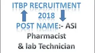 ITBP RECRUITMENT 2018 / Indo-Tibetan Border Police Force