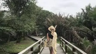 Story of THE FOREST Natural color Fashion Show TEXTILE DESIGN