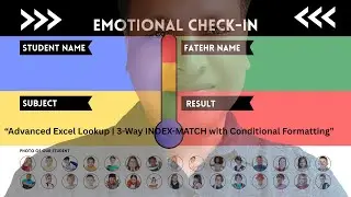 INDEX+MATCH 003  THREE WAY LOOKUP INDEX+MATCH & CONDITIONAL FORMATTING  EXCEL THREE WAY LOOKUP USING