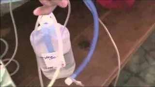 Bubble CPAP w/ air compressor as driver