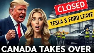 Tesla & Ford SHIFT To Canada &mdash; Sparks MAJOR U.S. Auto Industry Crisis