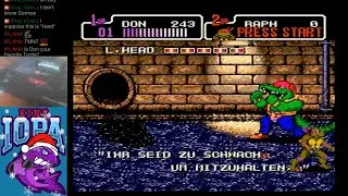 Teenage Mutant Ninja Turtles: The Hyperstone Heist (German translation hack) Hard playthrough, DON