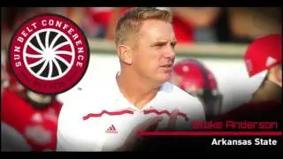 10/3/16 Sun Belt Football Media Teleconference: Arkansas State Head Coach Blake Anderson