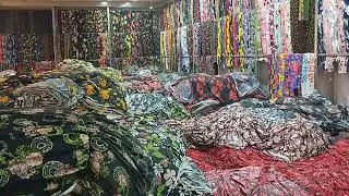 Stretch Printed Fabric Stocklot China DTY Fabrics Wholesaler Guangzhou Shopping Tour Guide Shenzhen