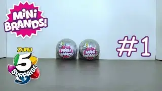 D&eacute;couverte des boules surprise Mini Brands [#1]