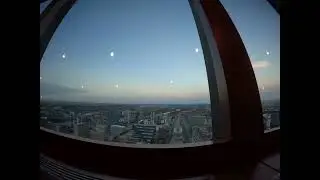 Dinner view at Sky360 revolving restaurant at the Calgary Tower August 11 2022 #yyc